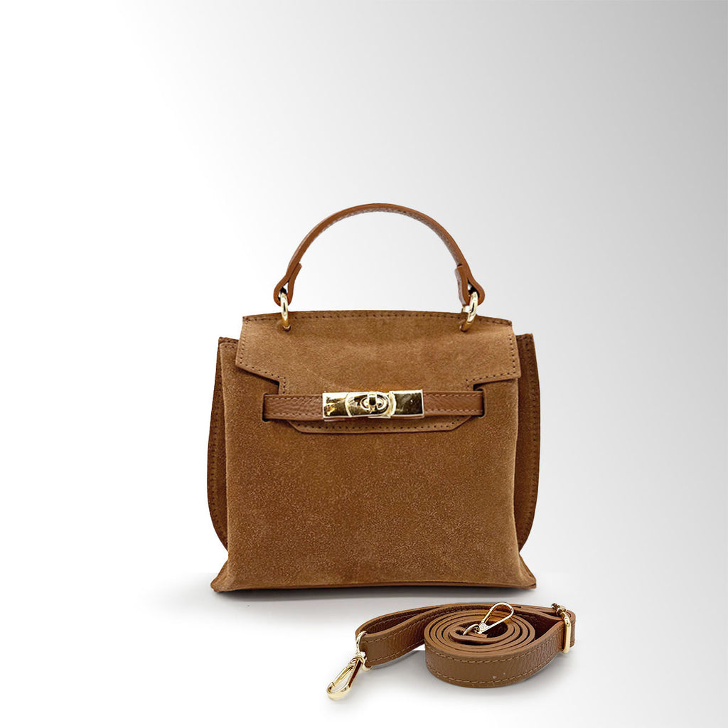 Borsa Grace camoscio