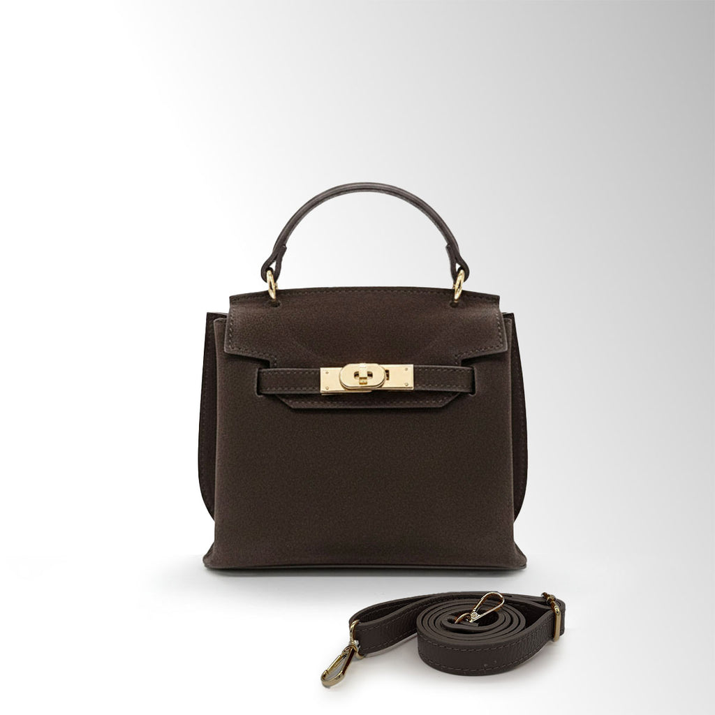 Borsa Grace camoscio