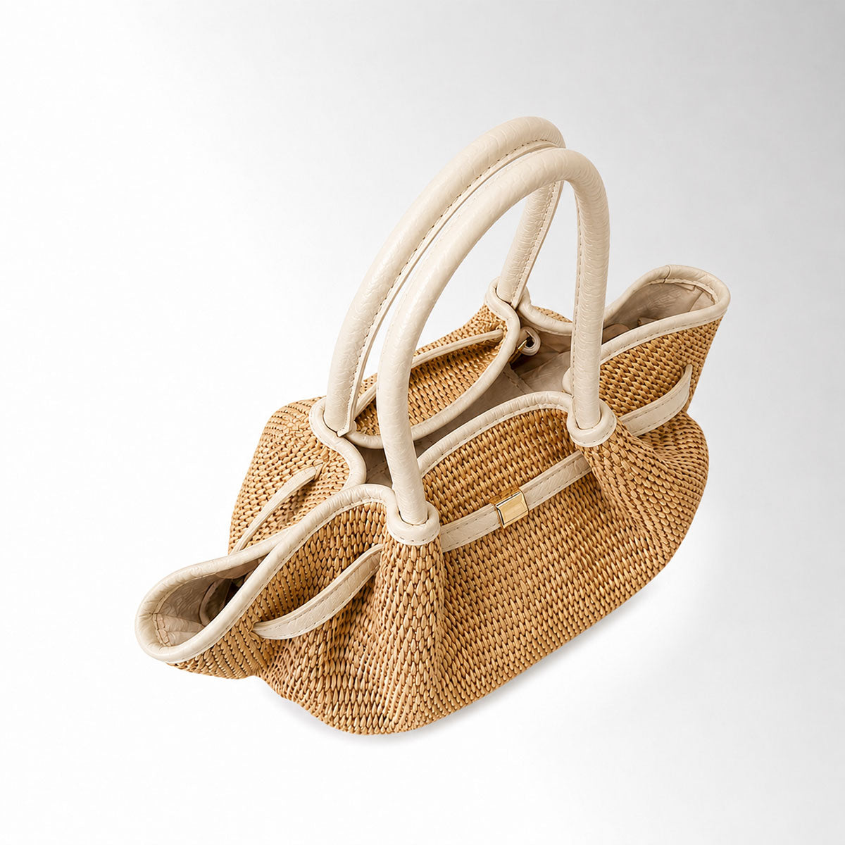 Borsa Gyoza Mid Rafia