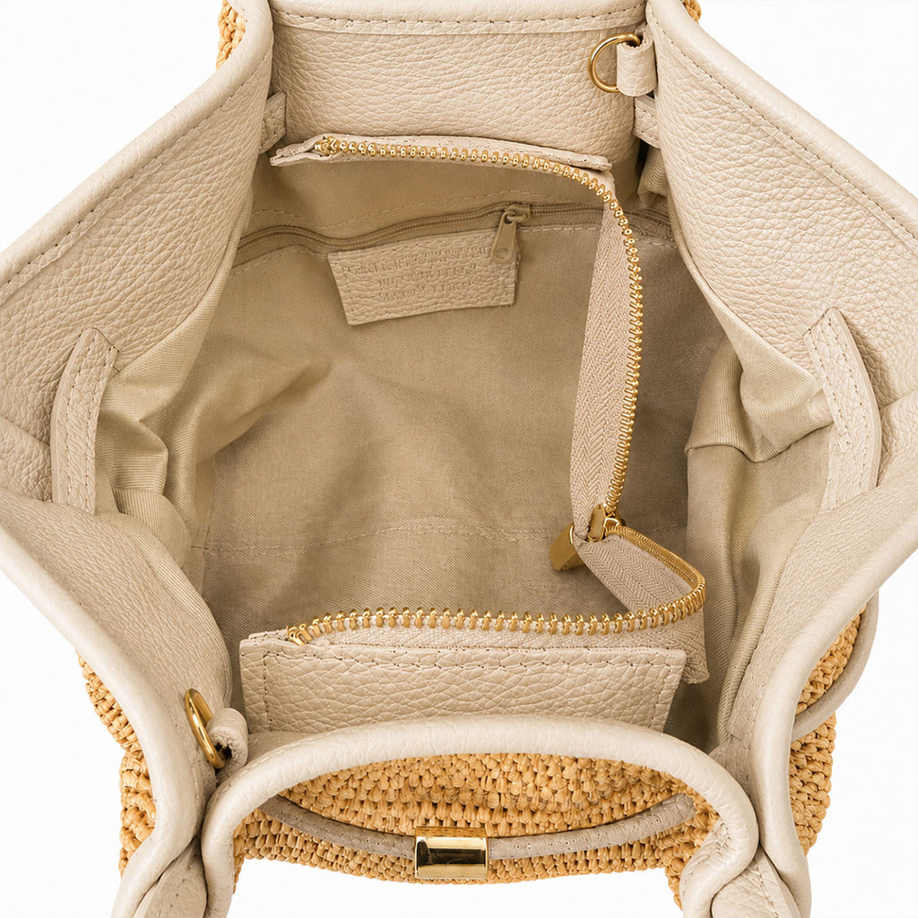 Borsa Gyoza Mid Rafia
