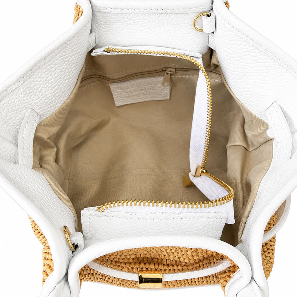 Borsa Gyoza Mid Rafia