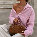 Borsa Brownie camoscio