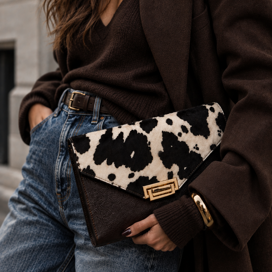 Borsa Pochette Shiva Animalier