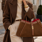 Borsa Nora camoscio