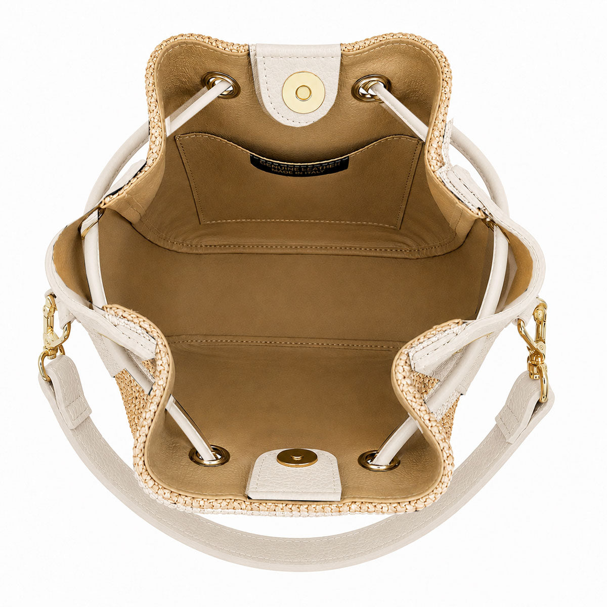 Borsa secchiello Ines Rafia