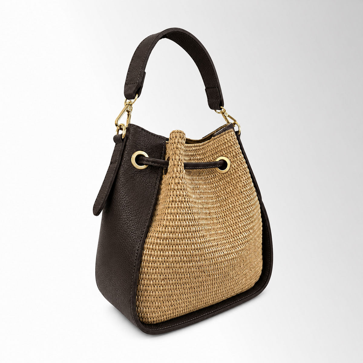 Borsa secchiello Ines Rafia