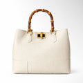 Borsa Maia Bambù - Latte
