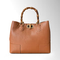 Borsa Maia Bambù - Cuoio