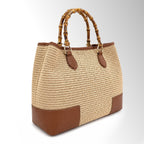 Borsa Maia Bambù - Rafia