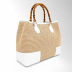 Borsa Maia Bambù - Rafia