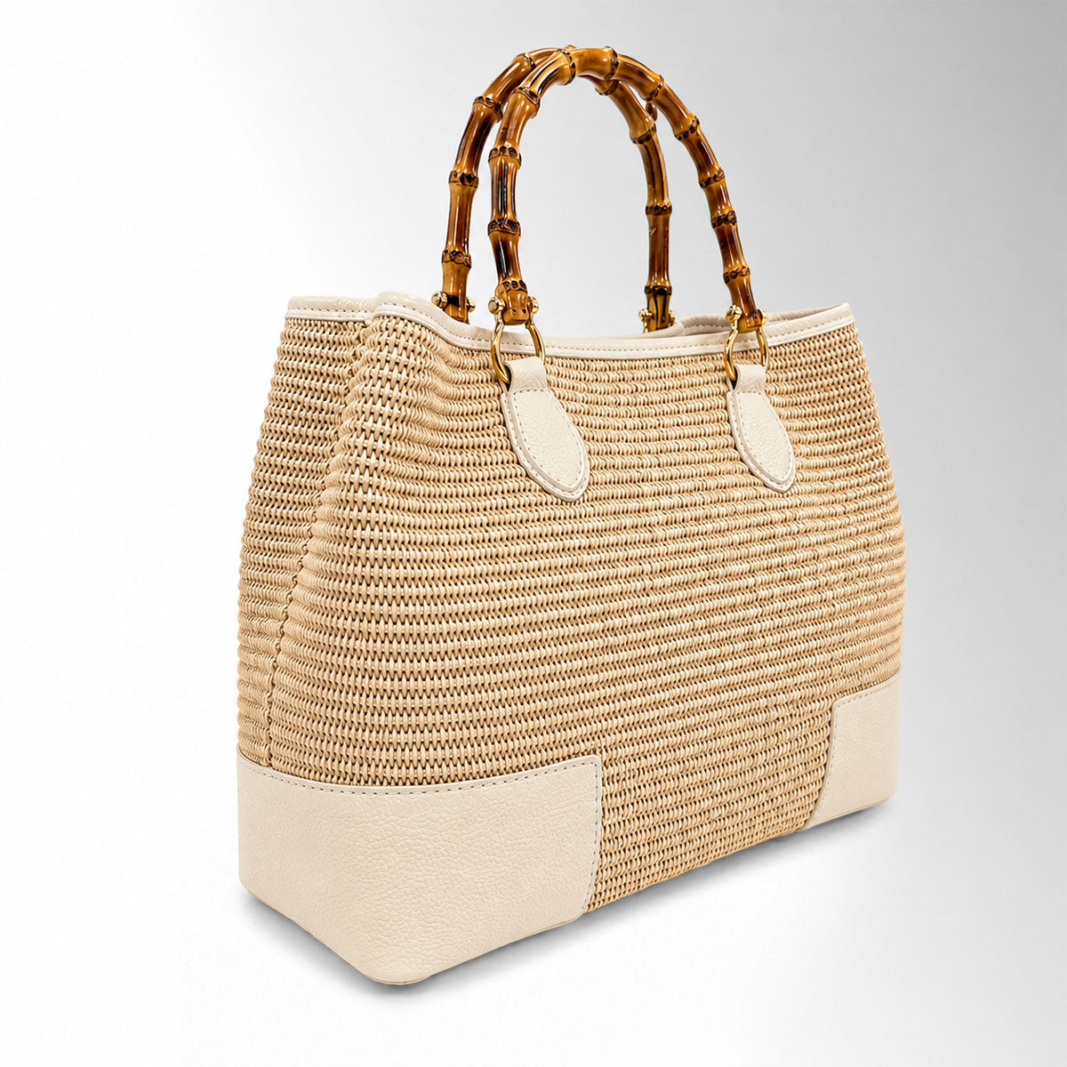 Borsa Maia Bambù - Rafia