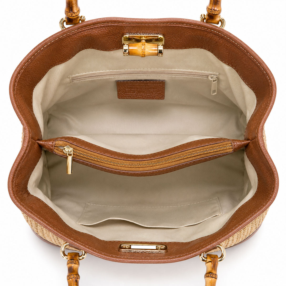 Borsa Maia Bambù - Rafia