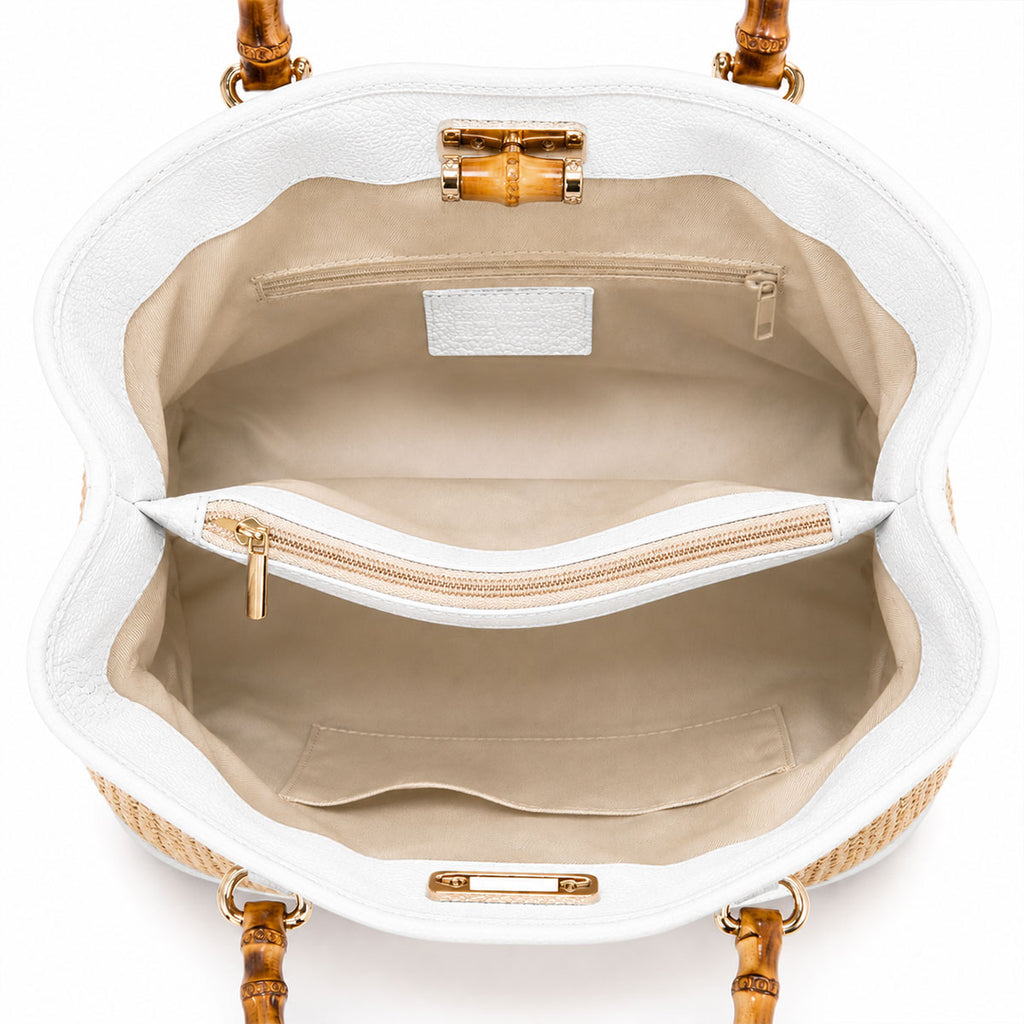 Borsa Maia Bambù - Rafia