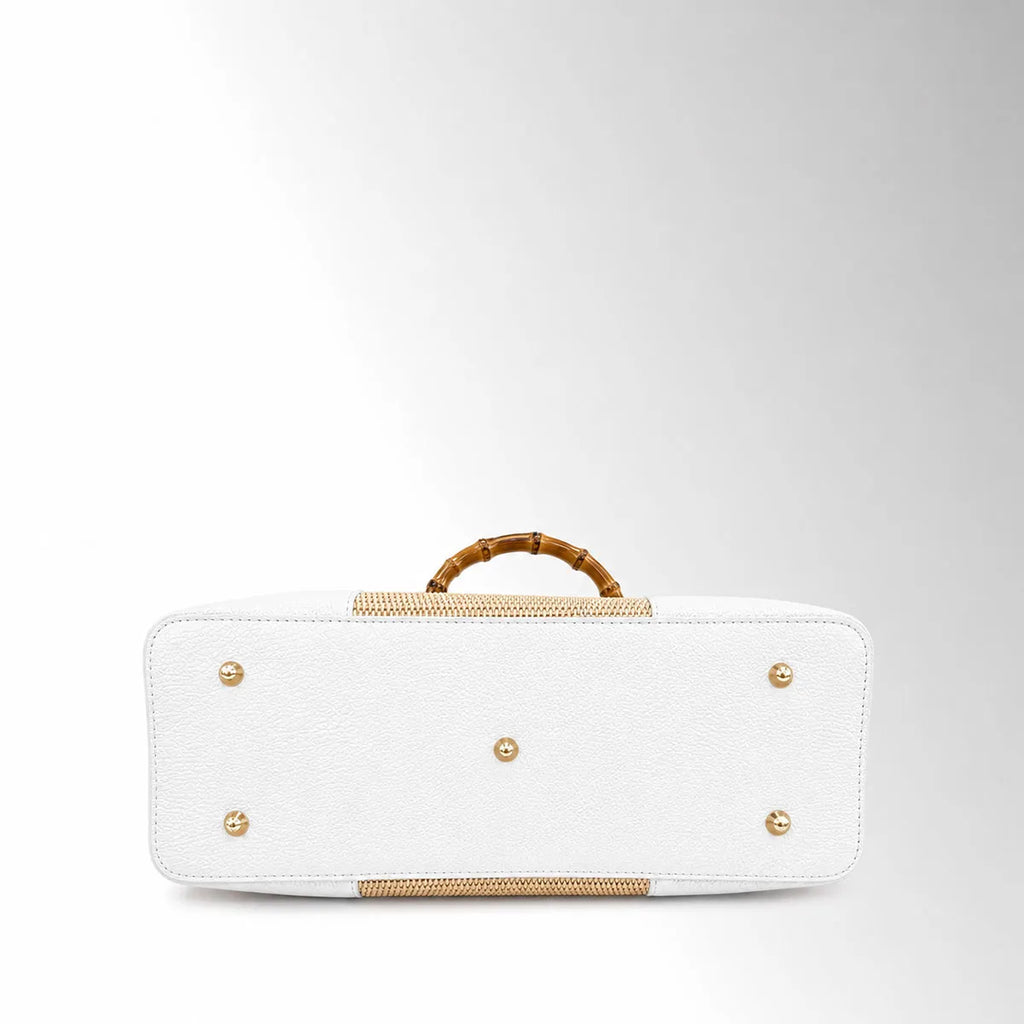 Borsa Maia Bambù Mid - Rafia
