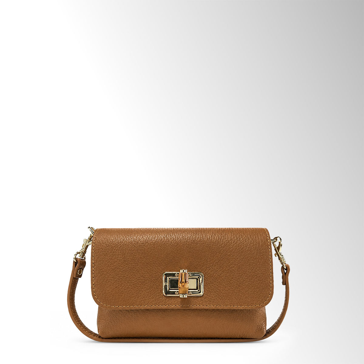 Borsa Margot Pelle Bambù - Cuoio