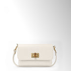 Borsa Margot Pelle Bambù - Latte