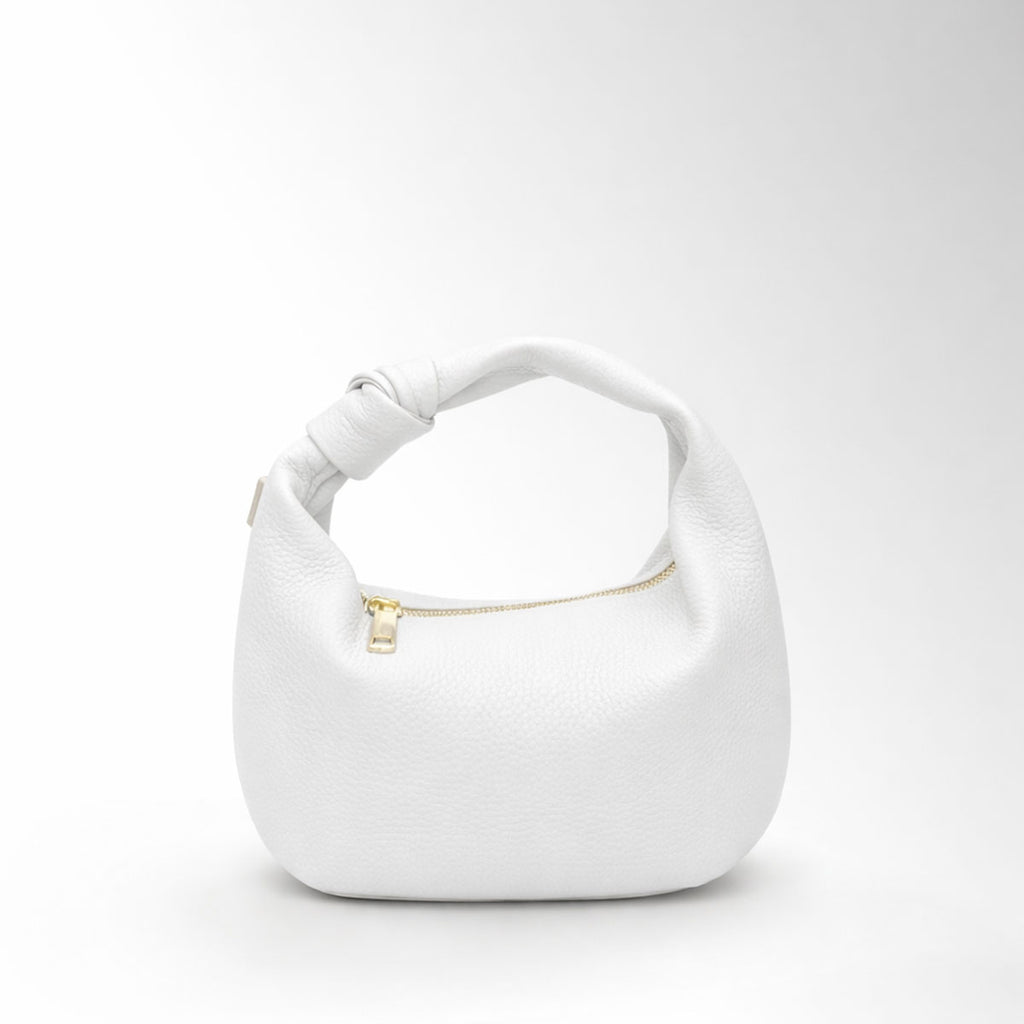 Borsa Marylin - Bianco pelle dollaro