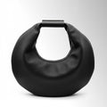Borsa Moon - Nero Fior di Pelle