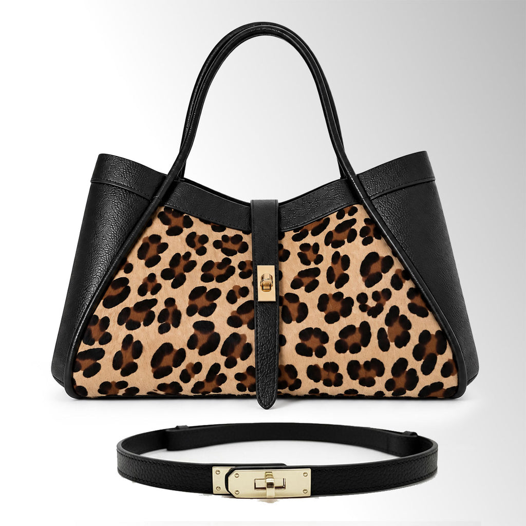 Borsa Nora Limited Animalier con cintura abbinata
