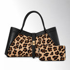 Borsa Nora Limited Animalier con portafogli abbinato
