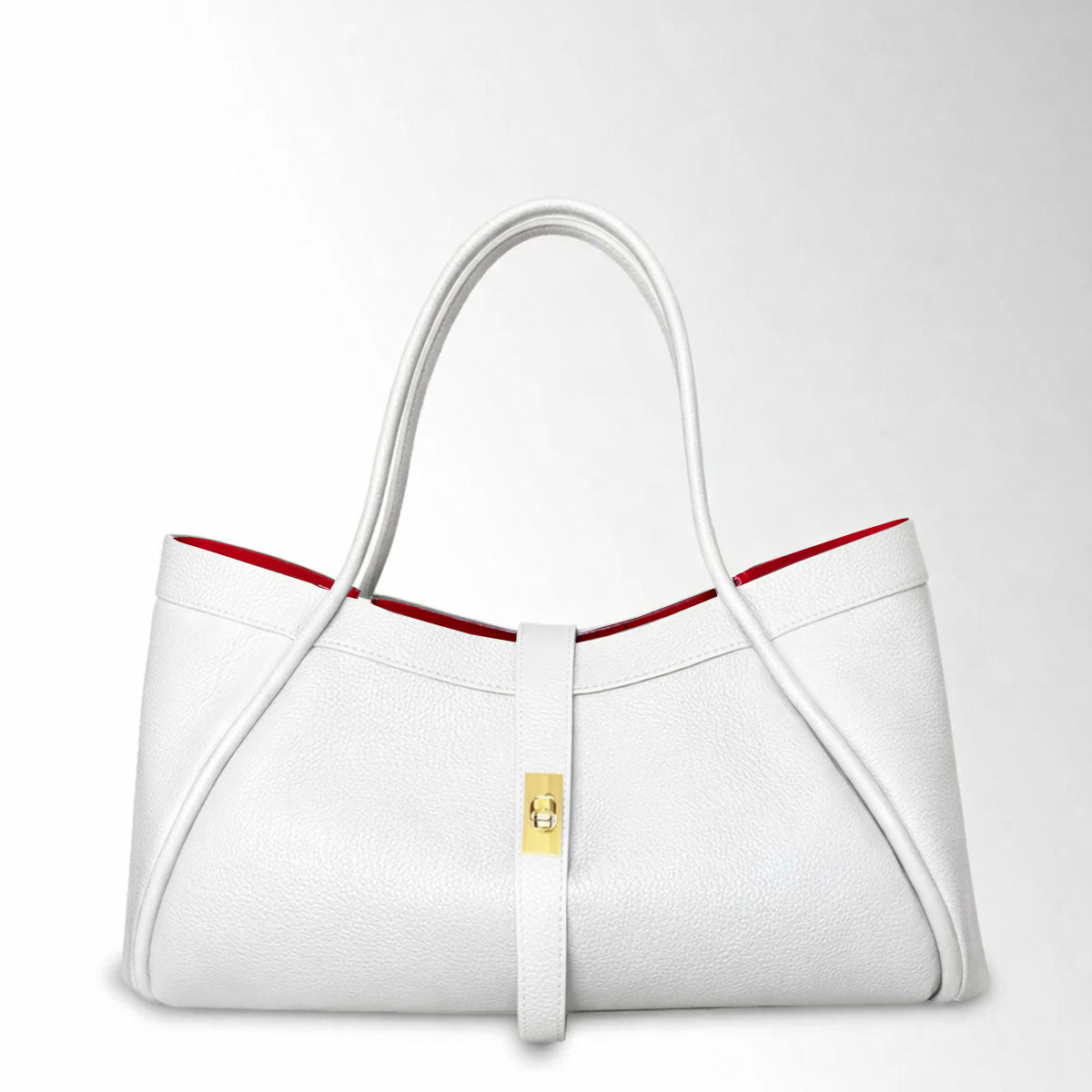 Borsa Nora - Bianco Pelle Dollaro