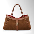 Borsa Nora Camoscio - Cuoio