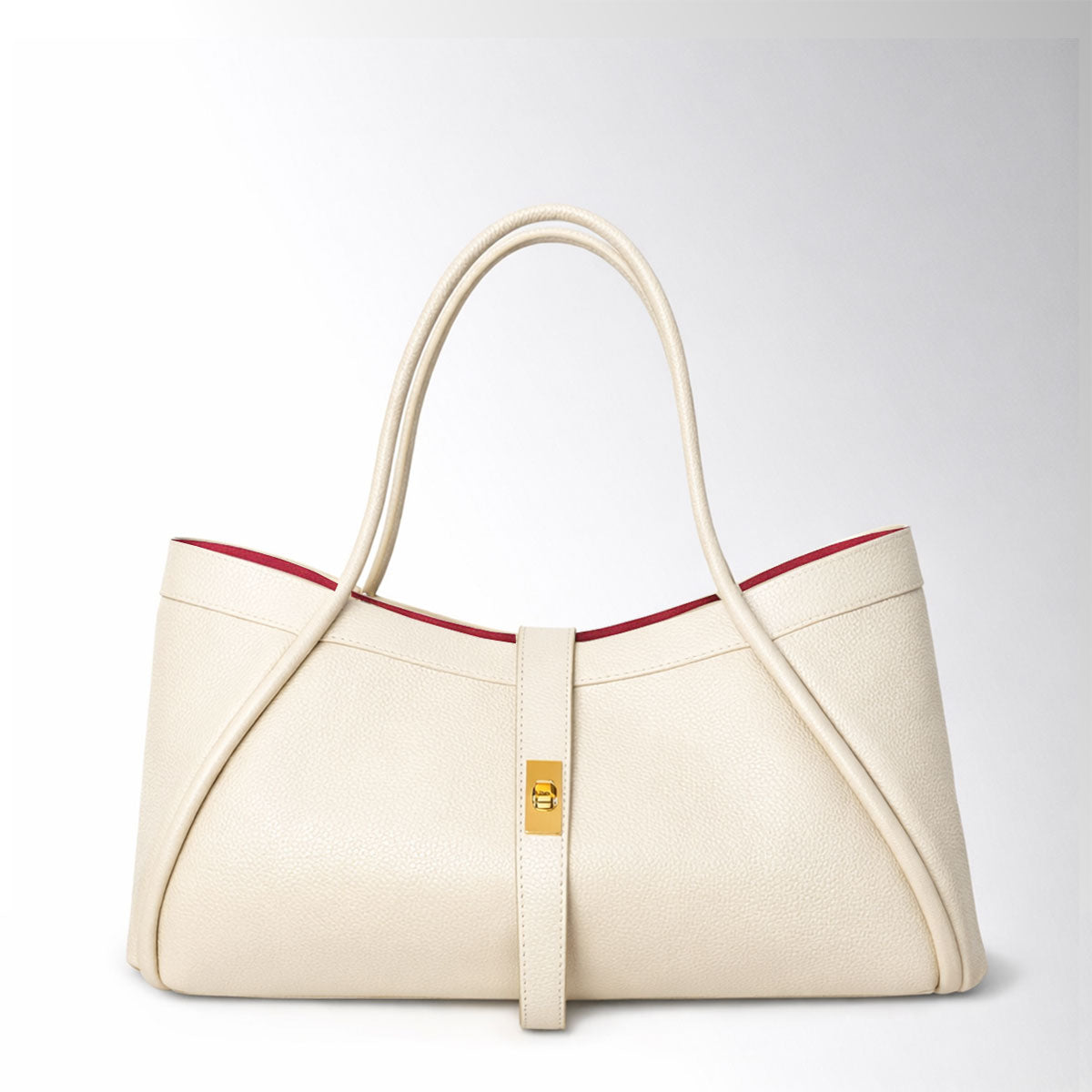 Borsa Nora - Latte Pelle Dollaro