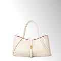 Borsa Nora mid - Latte interno rosso