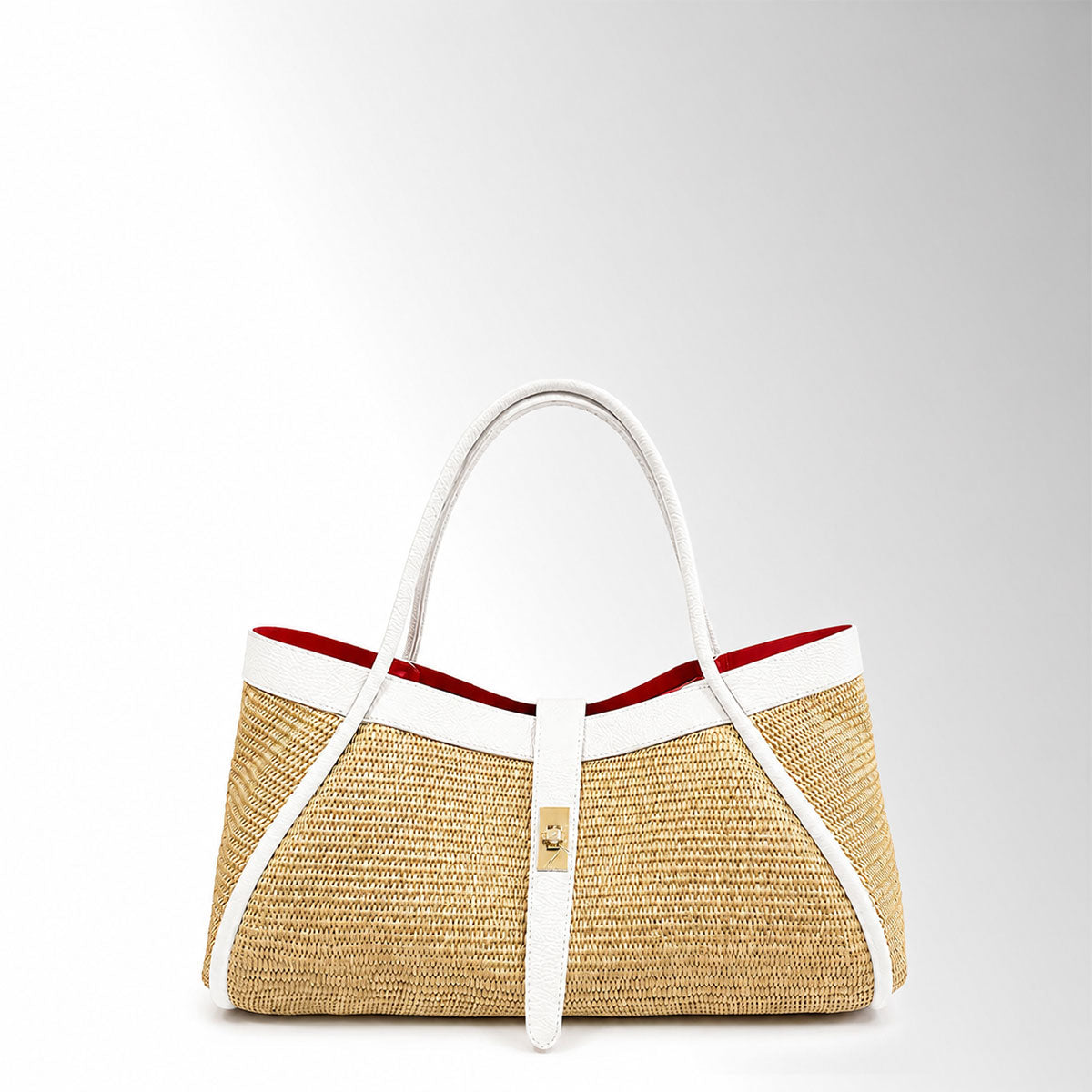 Borsa Nora mid Rafia