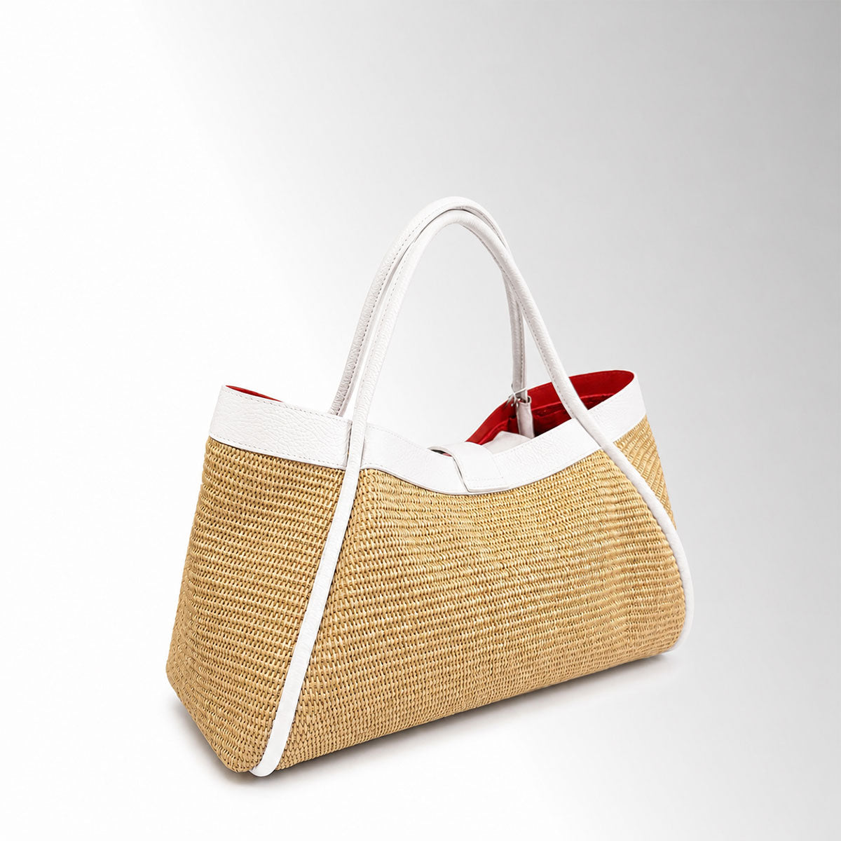 Borsa Nora mid Rafia