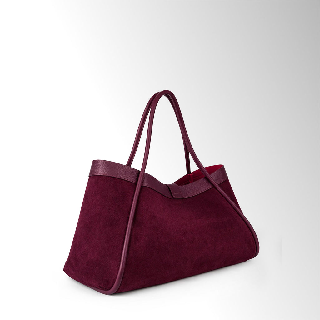 Borsa Nora mid camoscio
