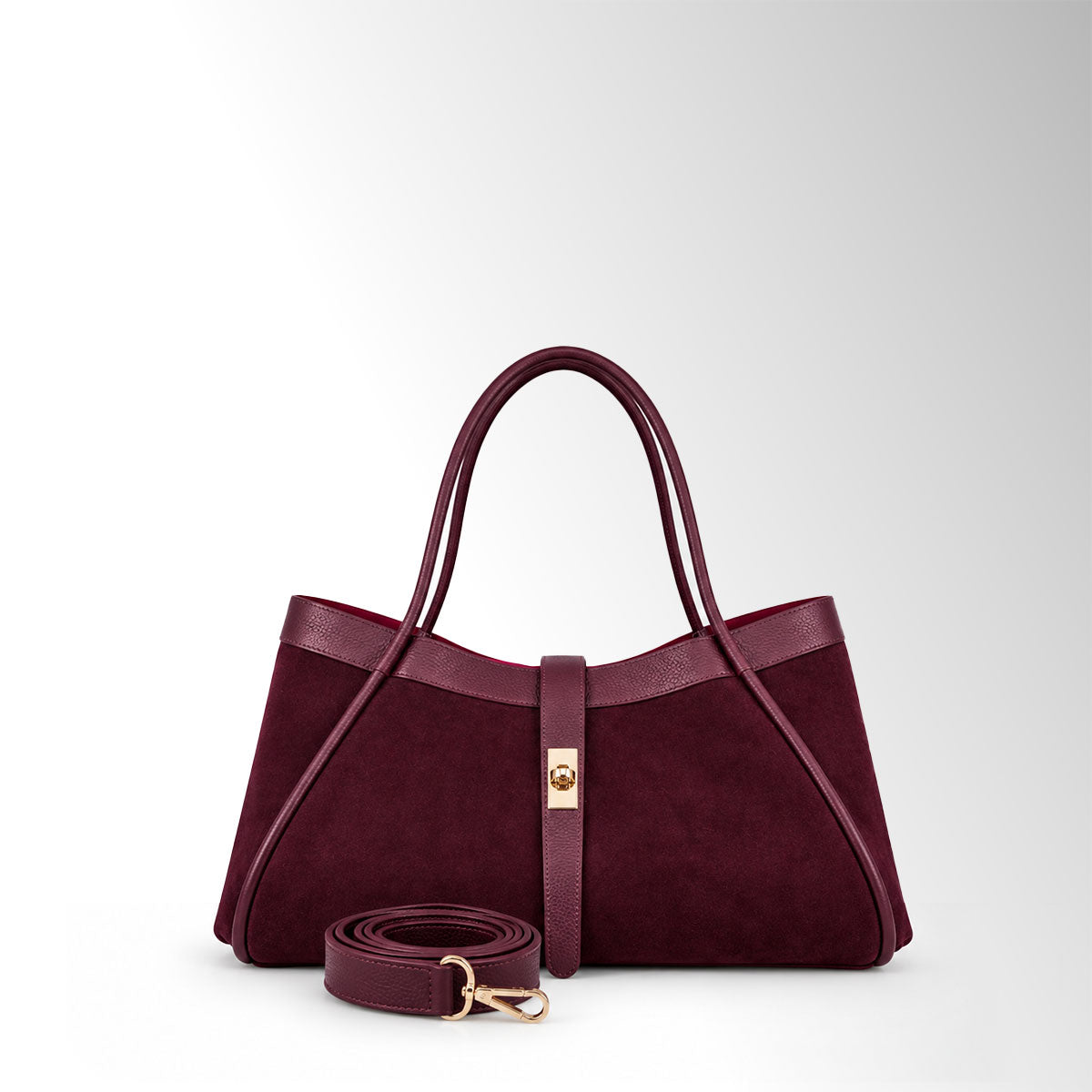 Borsa Nora mid camoscio