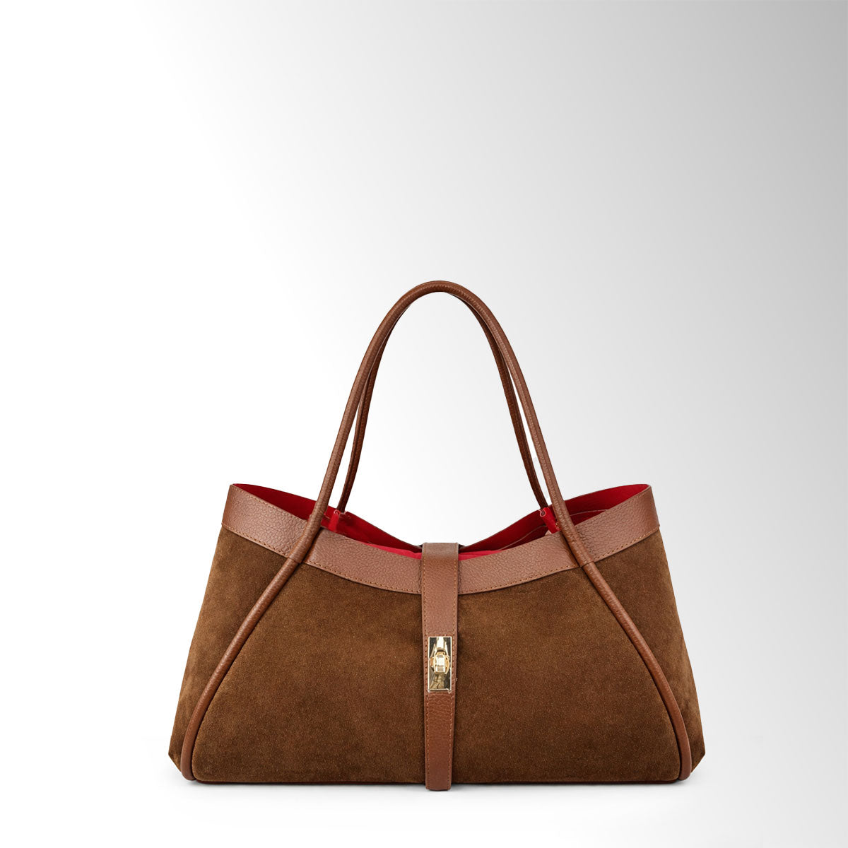 Borsa Nora mid camoscio