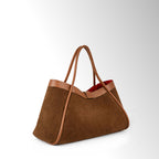 Borsa Nora mid camoscio