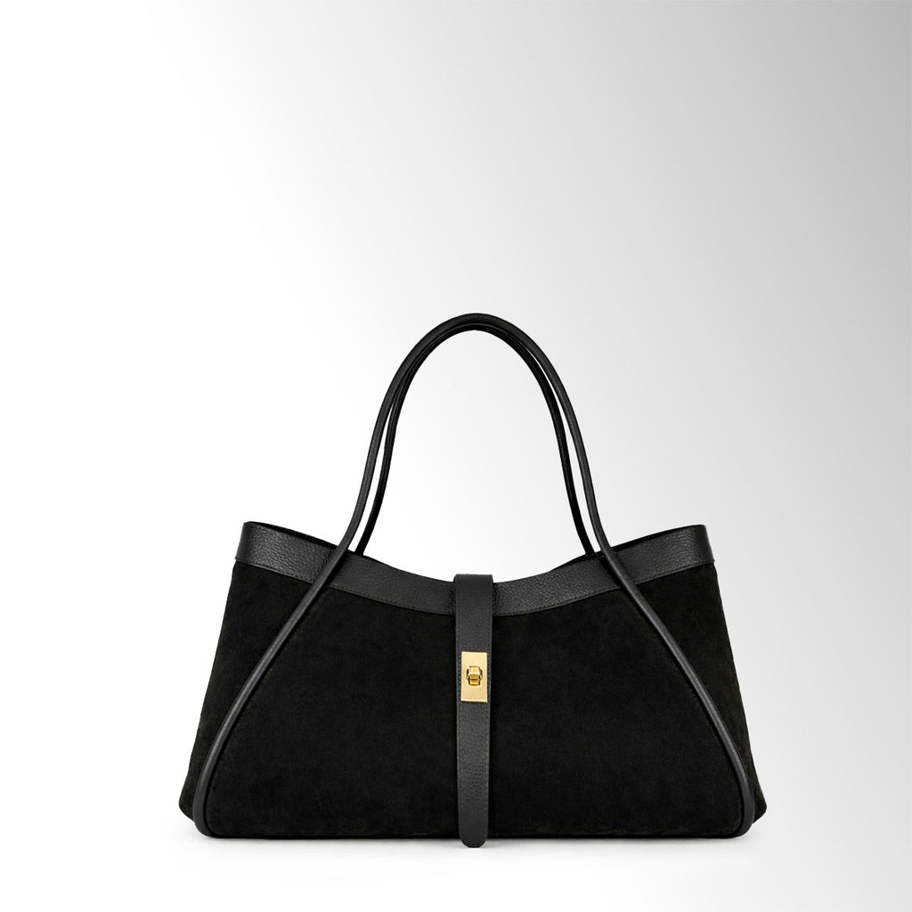 Borsa Nora mid camoscio