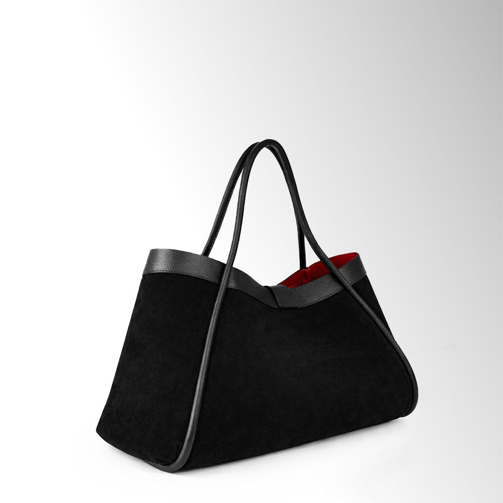 Borsa Nora mid camoscio