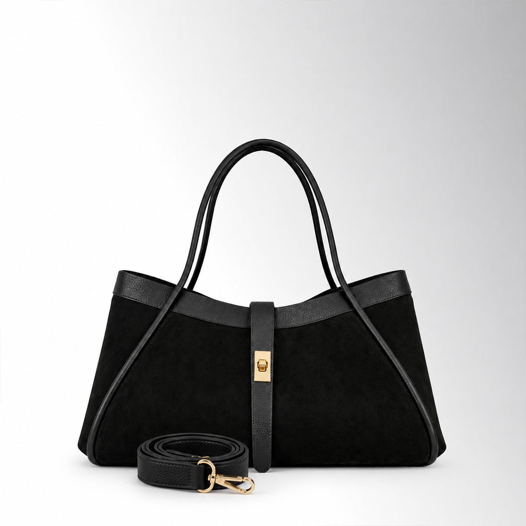 Borsa Nora mid camoscio