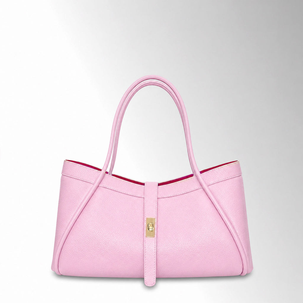 Borsa Nora mid - Rosa interno rosso