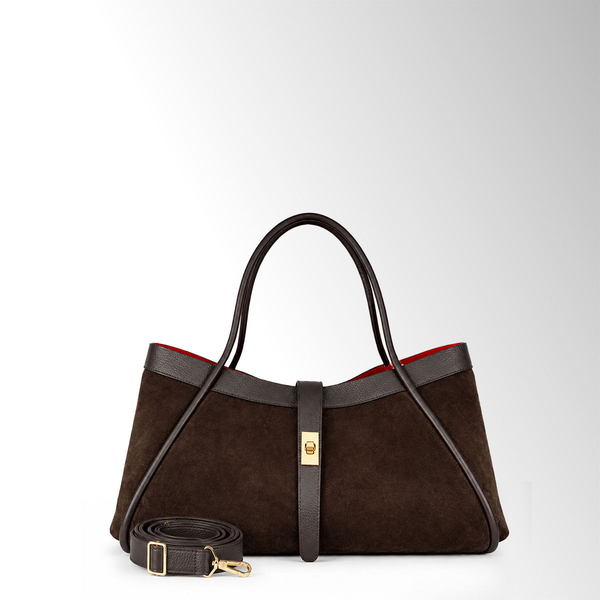 Borsa Nora mid camoscio