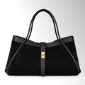 Borsa Nora Camoscio - Nero