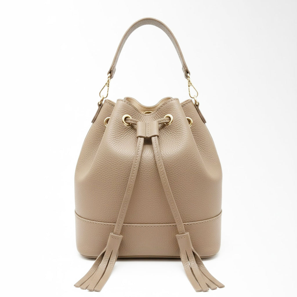 Borsa Secchiello Selly - Taupe Chiaro