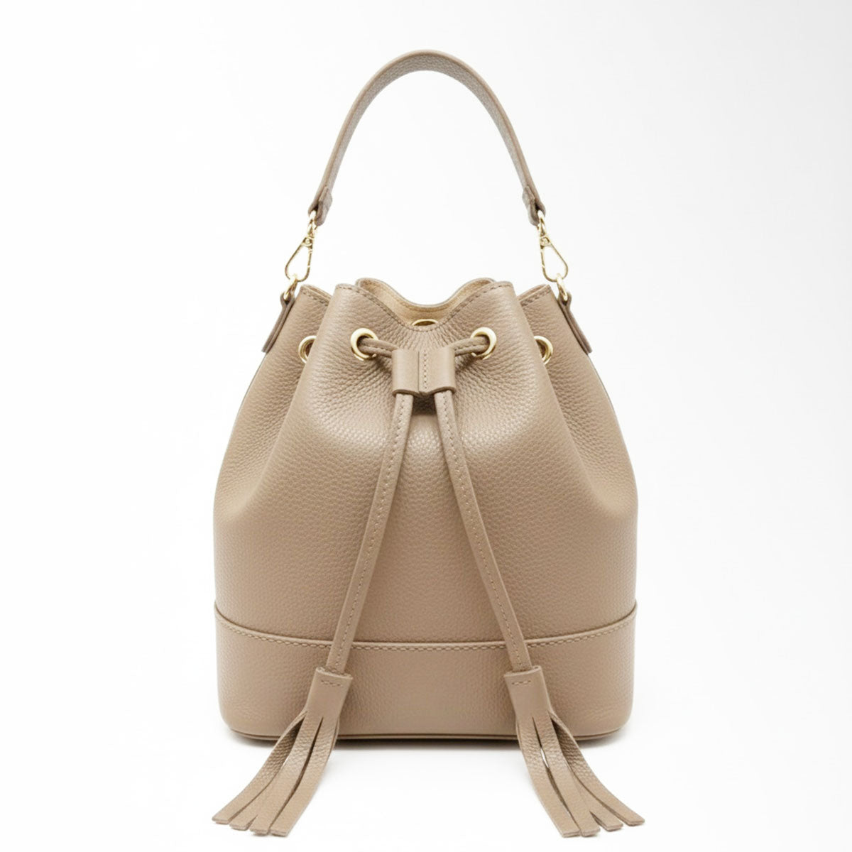 Borsa Secchiello Selly - Taupe Chiaro