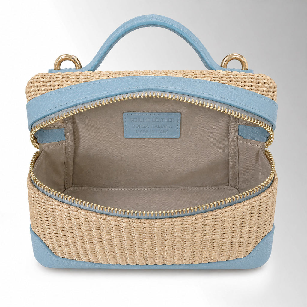 Borsa minibag Siria Rafia