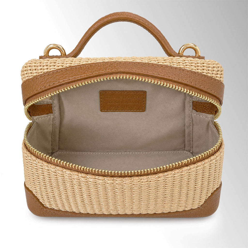 Borsa minibag Siria Rafia