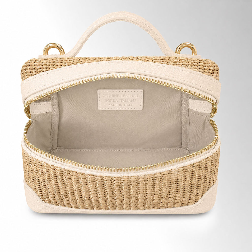 Borsa minibag Siria Rafia