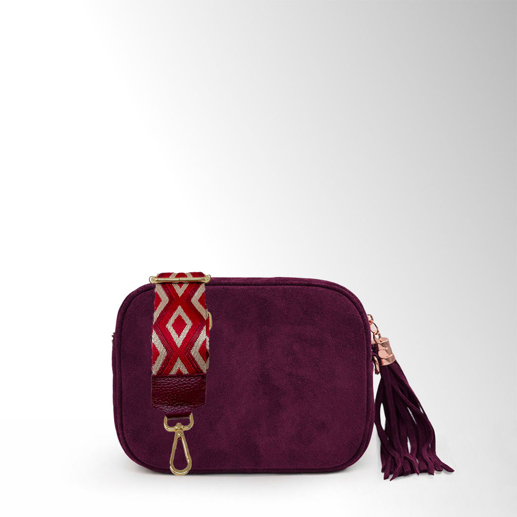 Borsa Soap - Bordeaux Scamosciato
