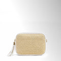 Borsa Soap Rafia - Rafia pelle Bianco