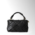 Borsa Trecy a intreccio - Nero