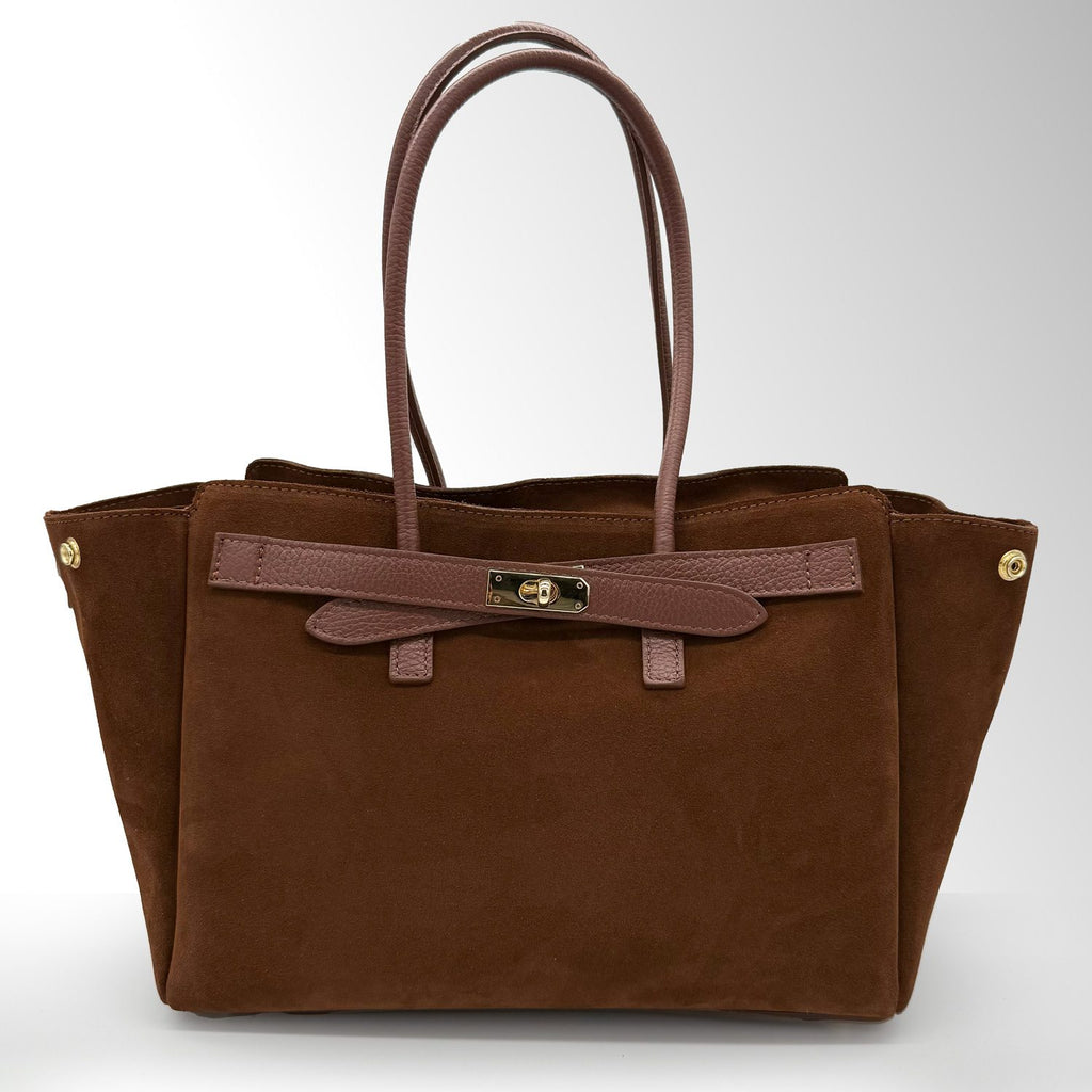 Borsa Victoria Camoscio - Marrone camoscio