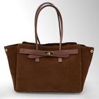 Borsa Victoria Camoscio - Marrone camoscio